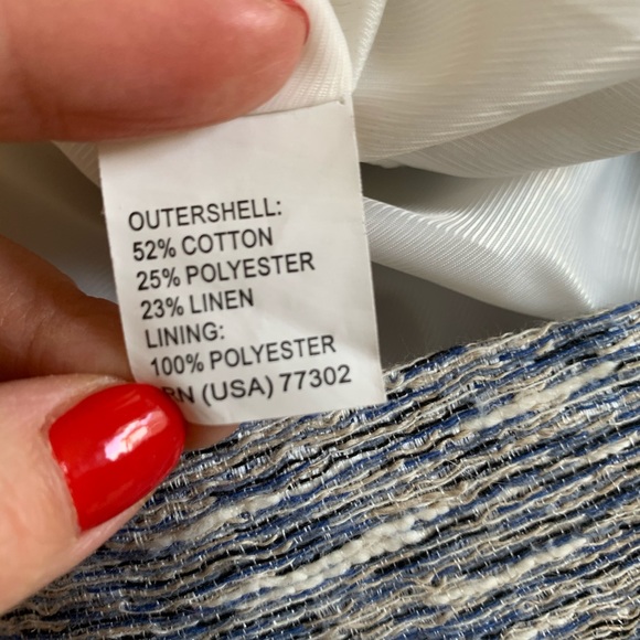 ZARA DRESS WITH LINEN - Picture 6 of 7